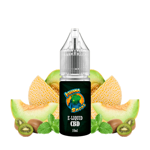 Vape E-Liquid CBD Melon Mint Iguana Smoke